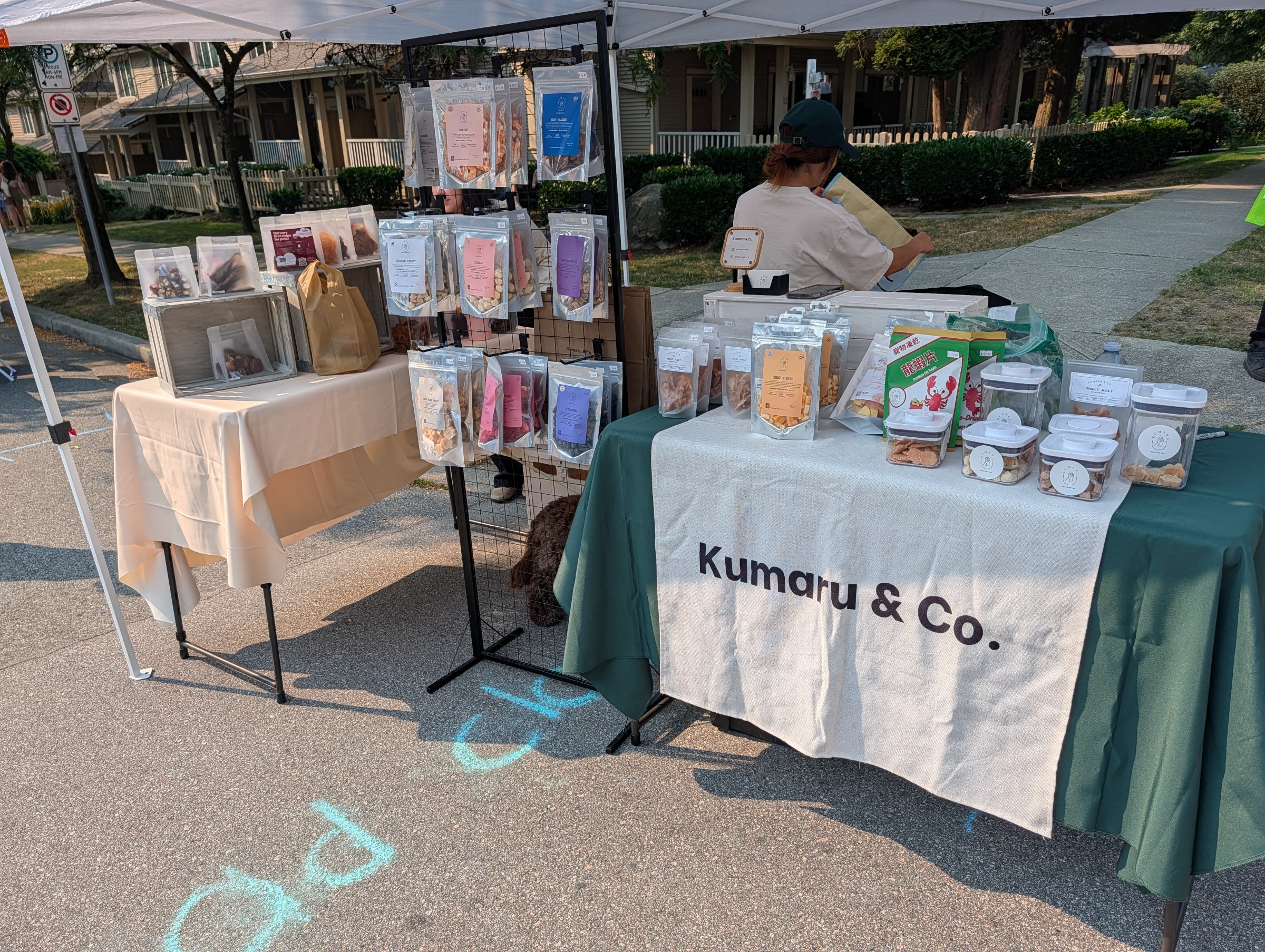 Kumari & Co. Make their own dog treats 