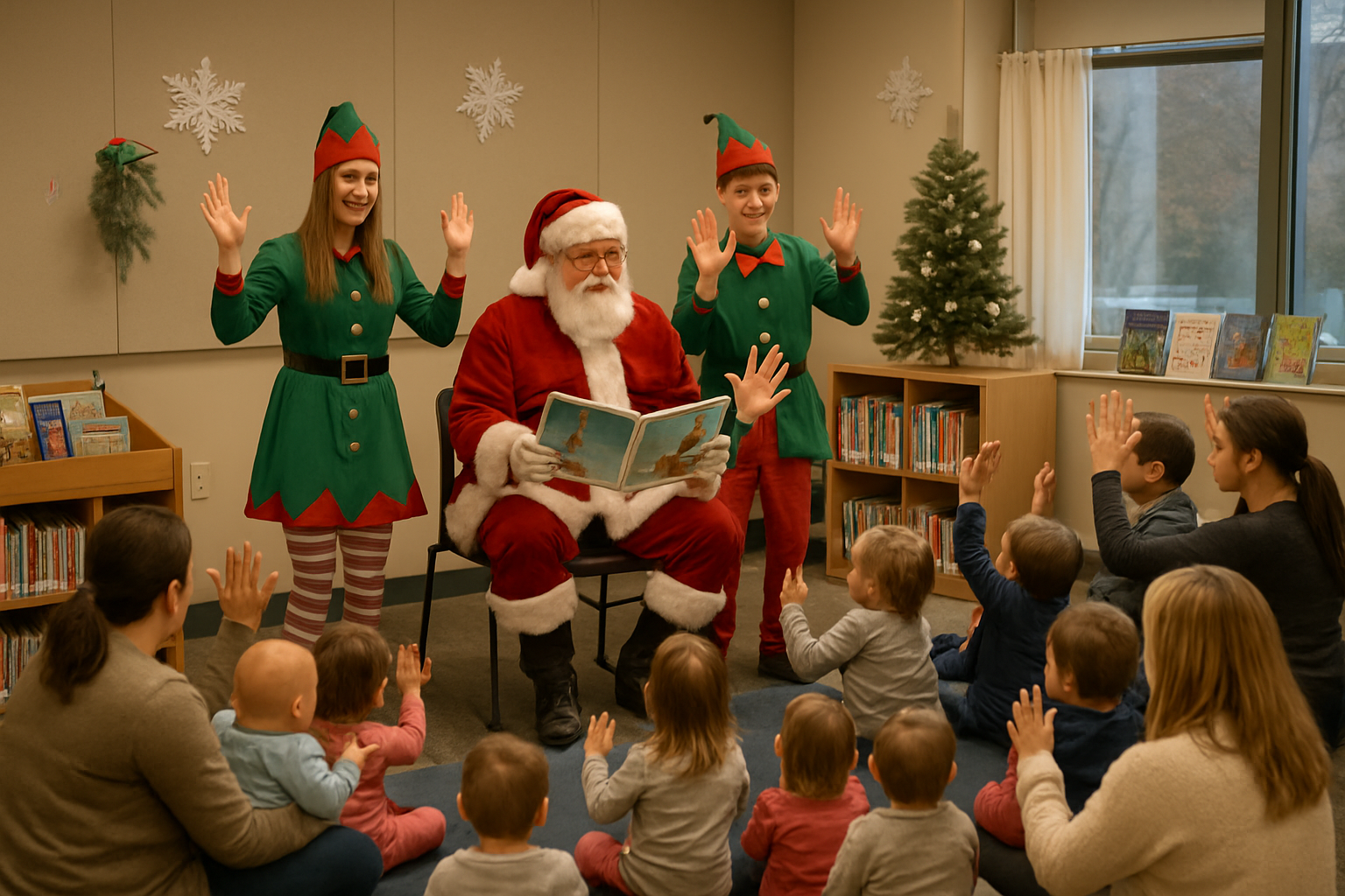Santa Story Time!