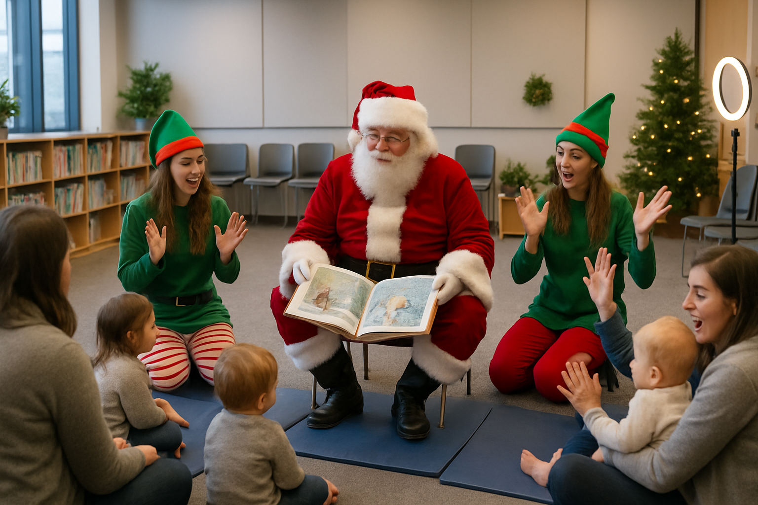 Santa Story Time!
